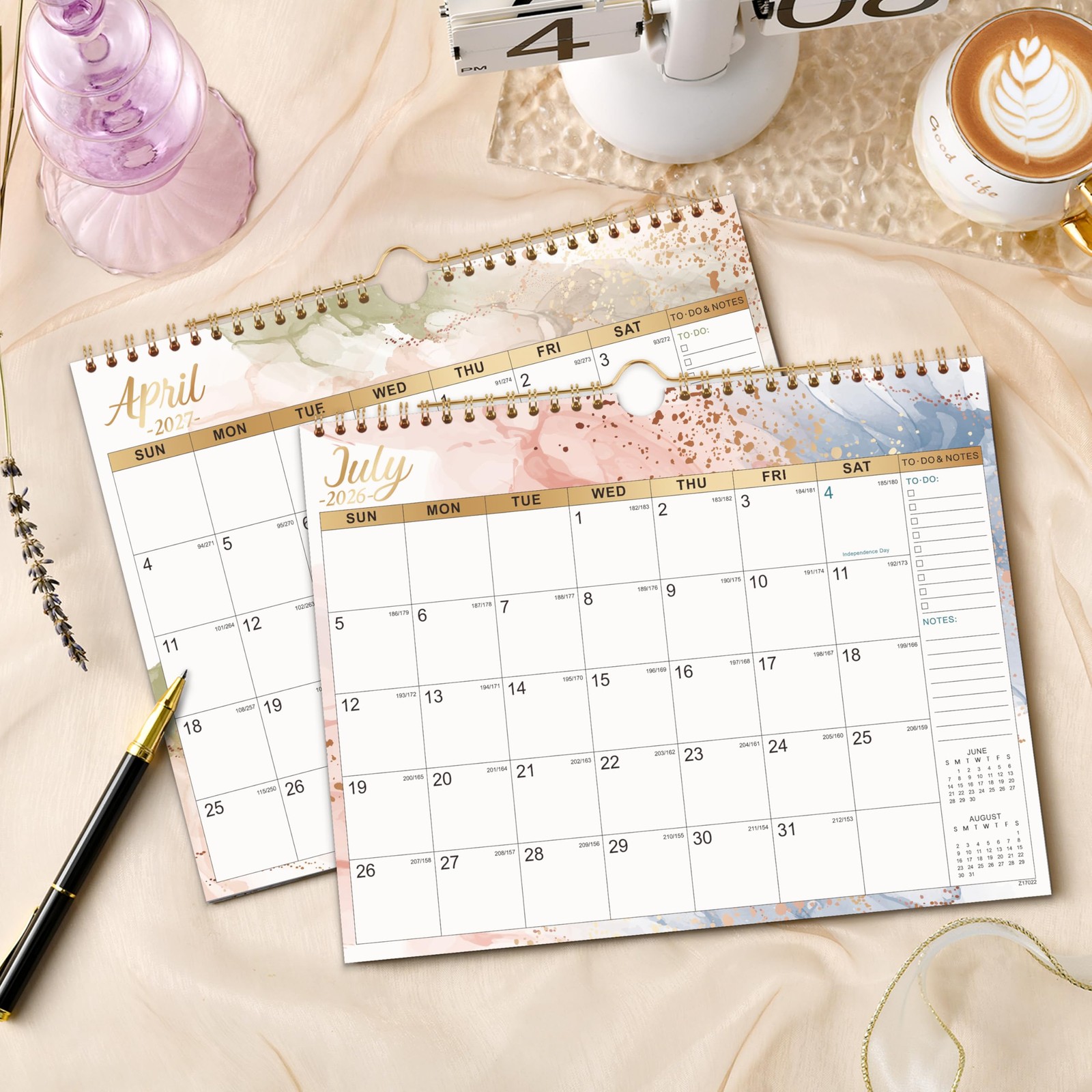 2026-2027 Wall Calendar, 11″ x 8.5″, July 2026 to December 2027 x 8.5″