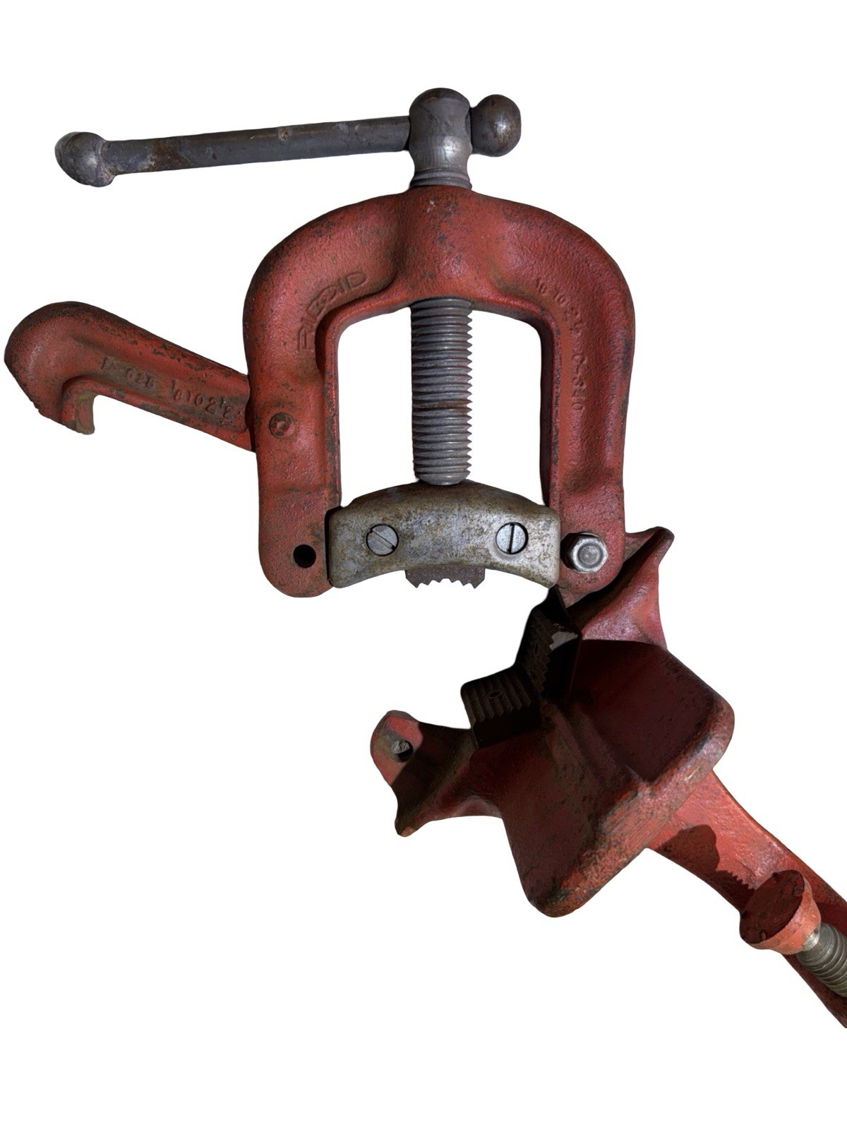 Ridgid No 39 Portable Pipe Vise 1/8″-2 1/2″ Clamp On 40125