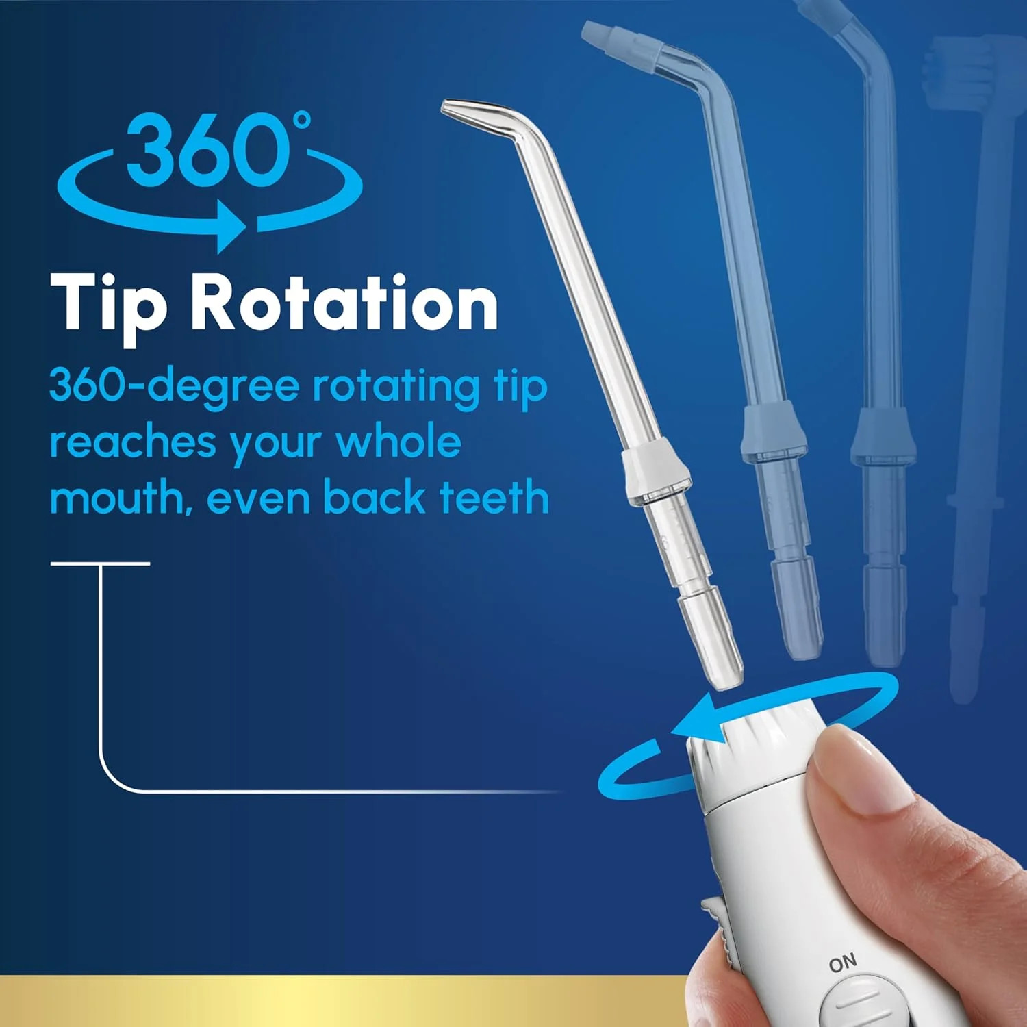 Waterpik Aquarius Water Flosser For Teeth Cleaning, Gums, Braces, Dental Care, E