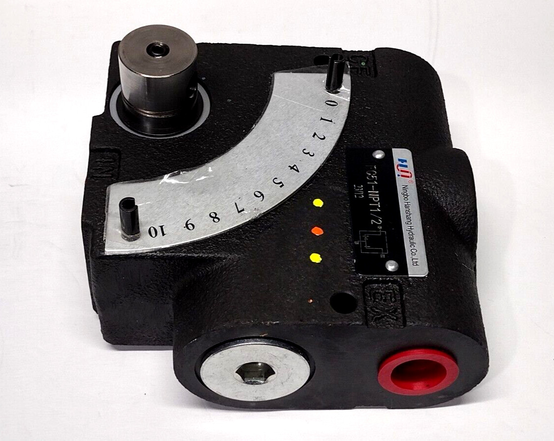 Ningbo FC51-NPT1/2″ Adjustable Directional Fluid Regulator Valve NPT 1/2″ New