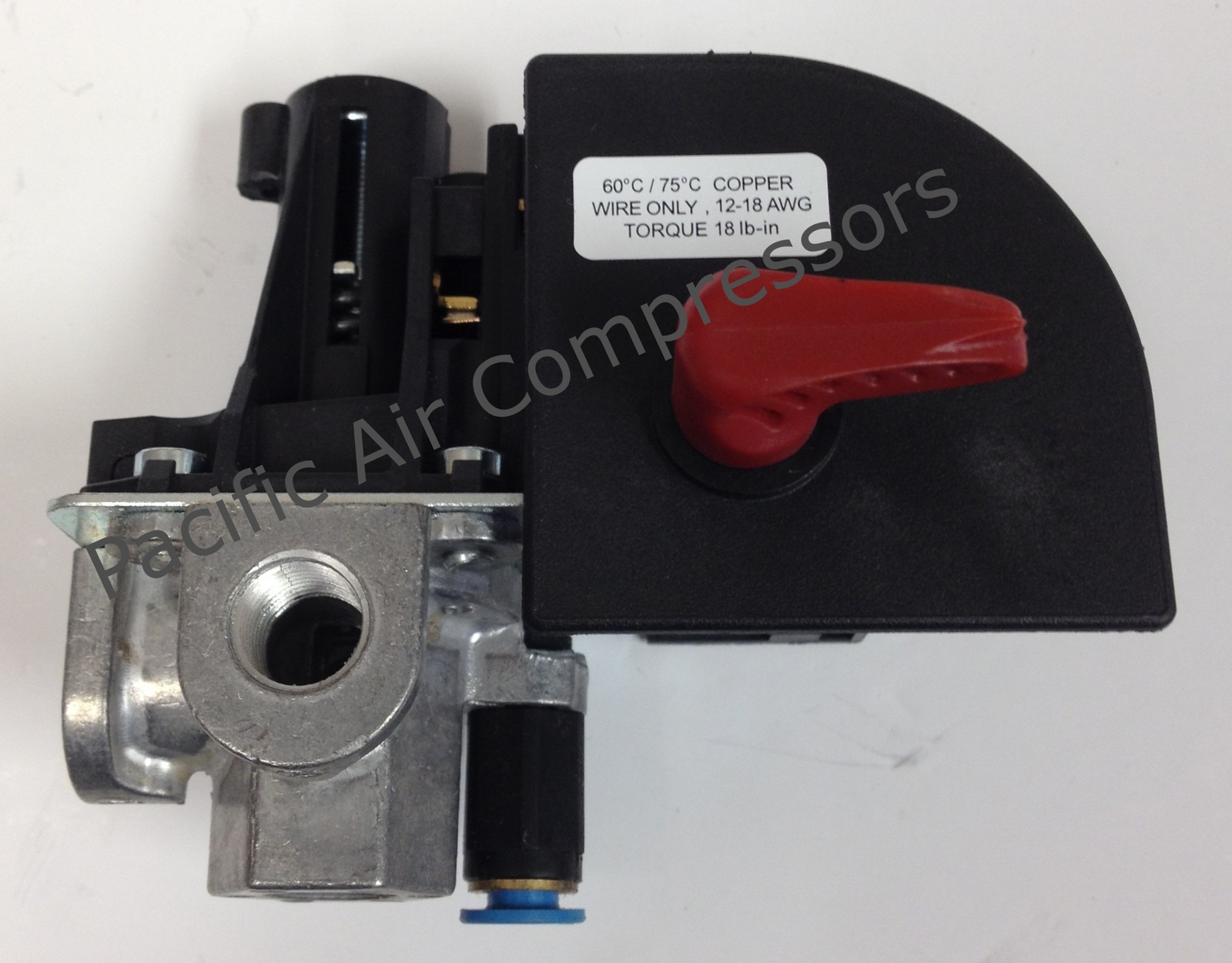 CW211400AV CAMPBELL HAUSFELD PRESSURE SWITCH 4 PORT 120 PSI ON 150 PSI OFF