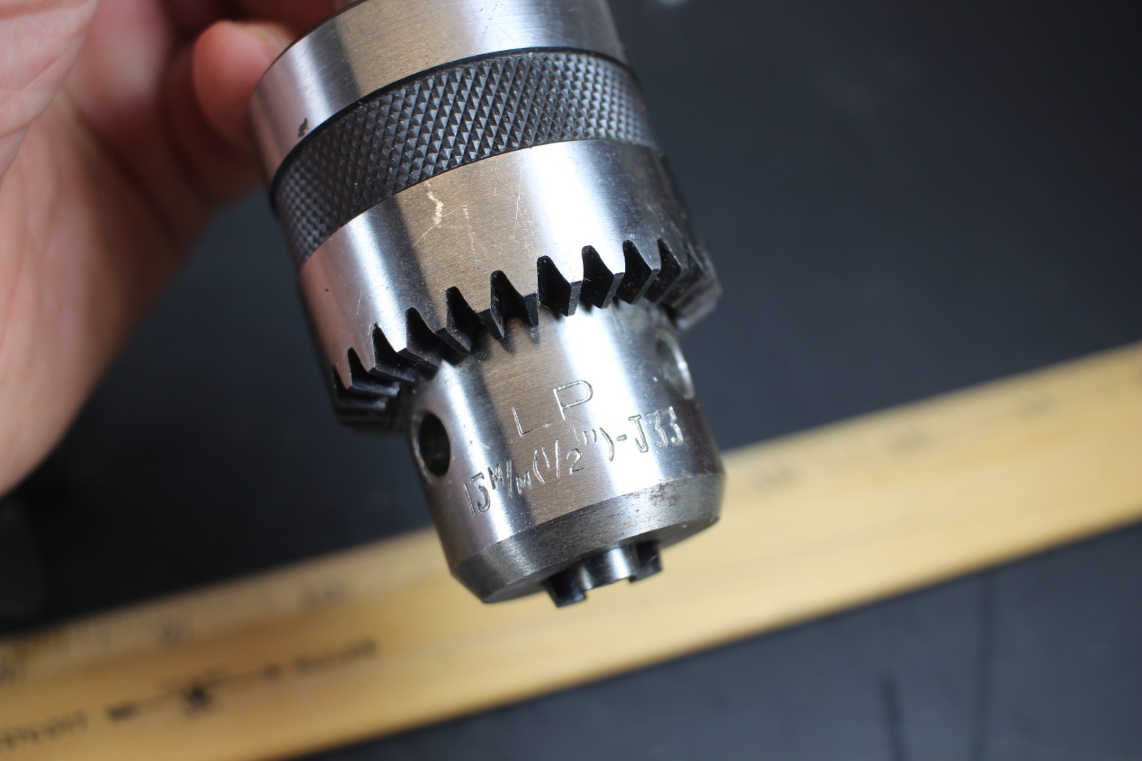 J33 1/2 inch Drill Chuck with Jacobs #2 MT