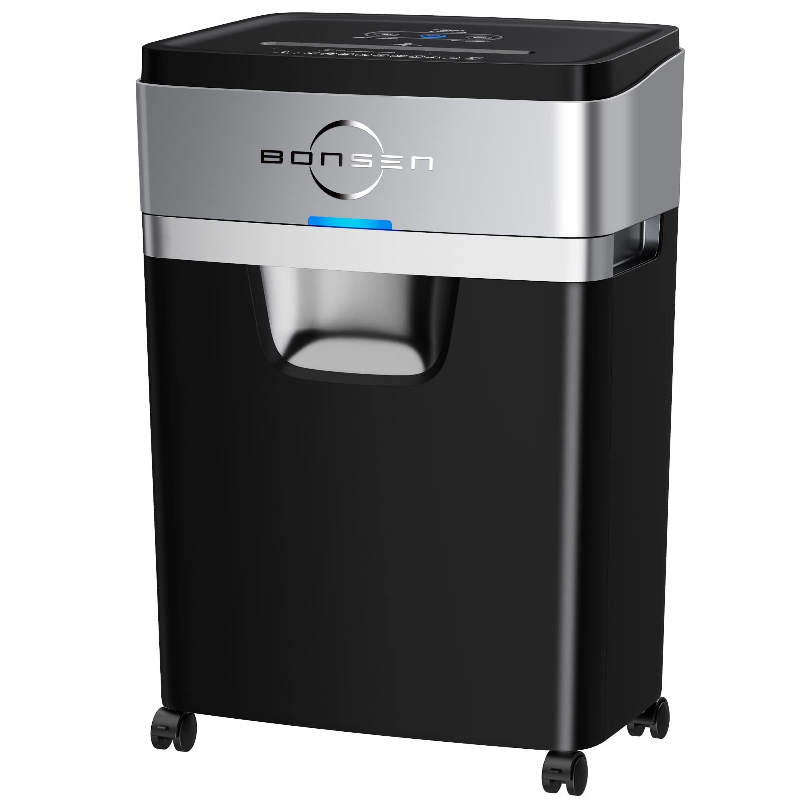 Paper Shredder, 20-Sheet 60 Mins Nonstop Heavy Duty Paper Shredder for Office…