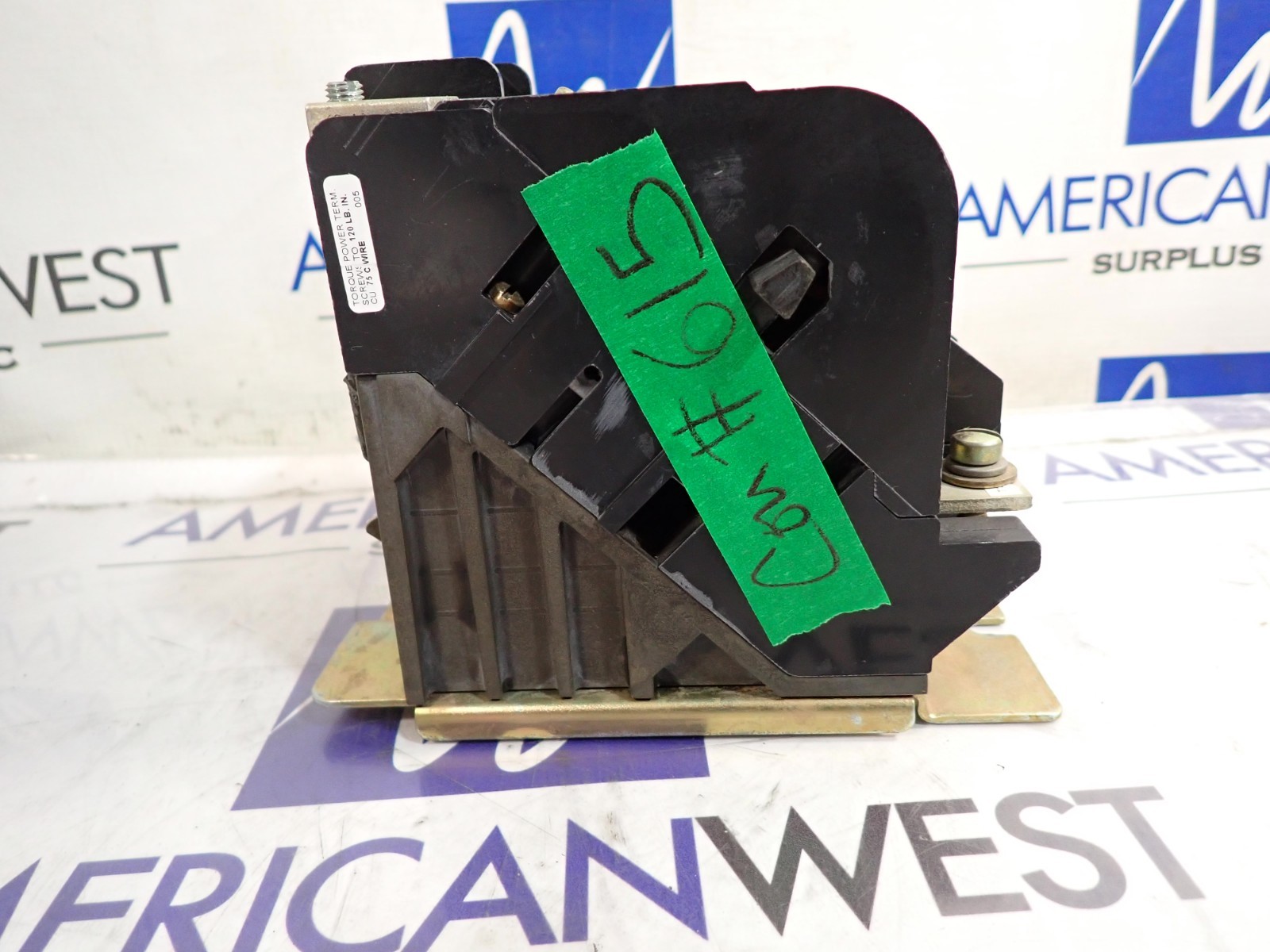 Furnas Definite Purpose Contactor 42HF108804 120A 600V 48VDC 75D73251U Coil