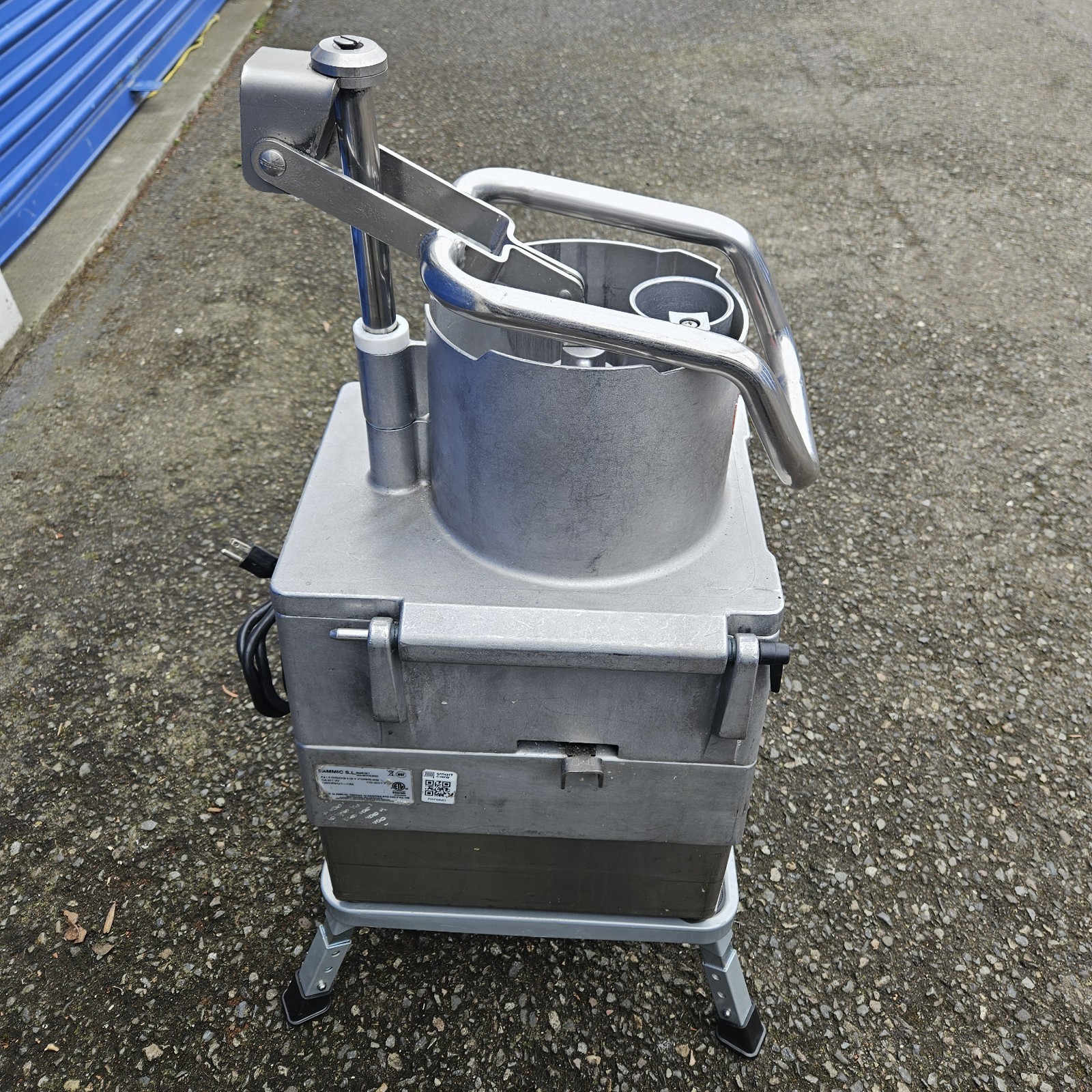 Sammic CA-411 VV Vegetable Processor 400-1300 lbs per hr Pre-owned