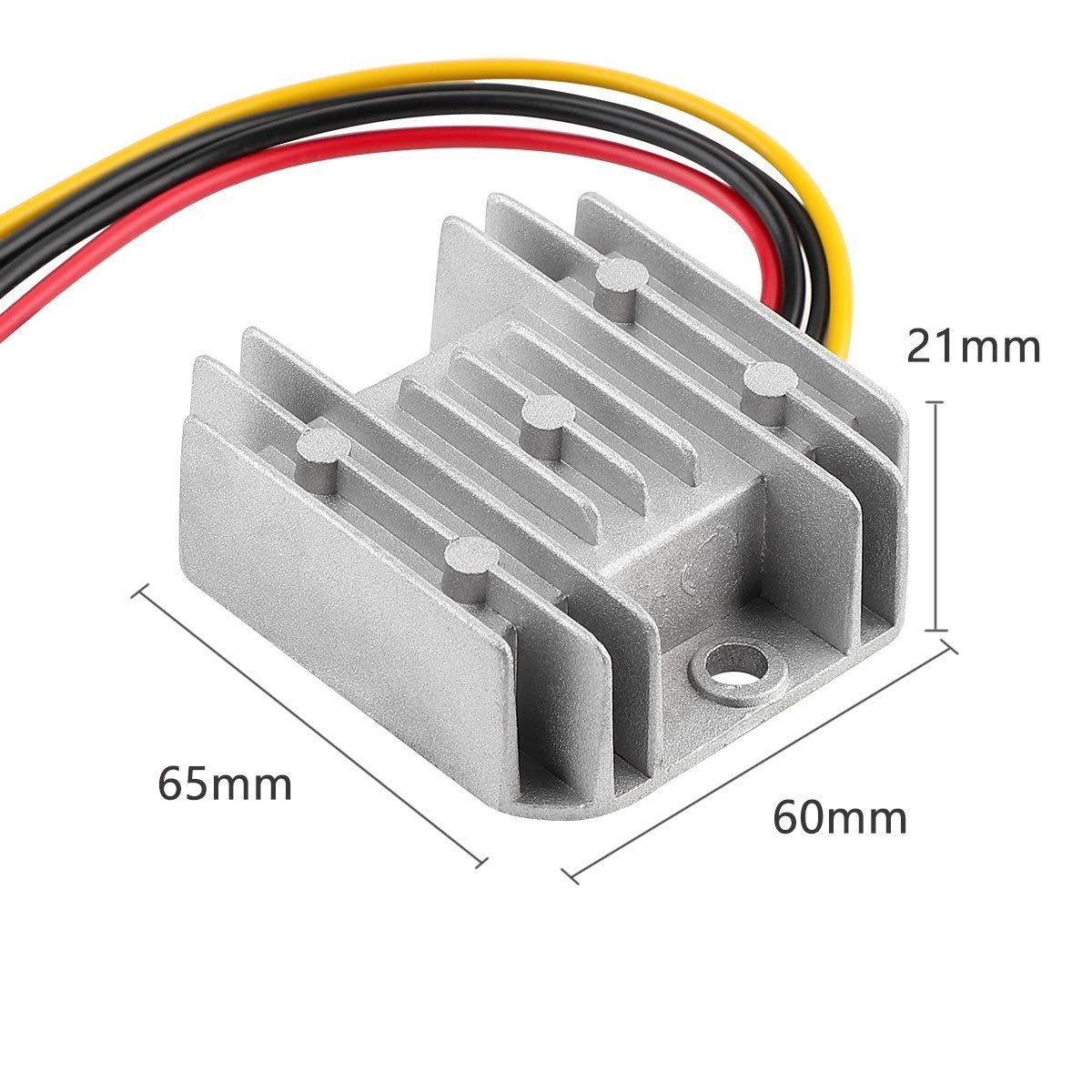 HOMELYLIFE Voltage Reducer DC 8V-40V to 12V 3A Waterproof Converter