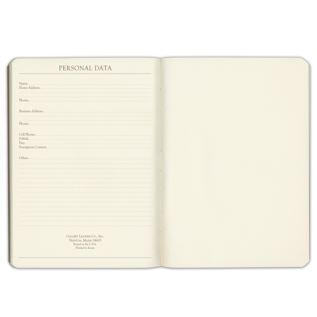 Gallery Leather Desk Journal – 8″x5.5″