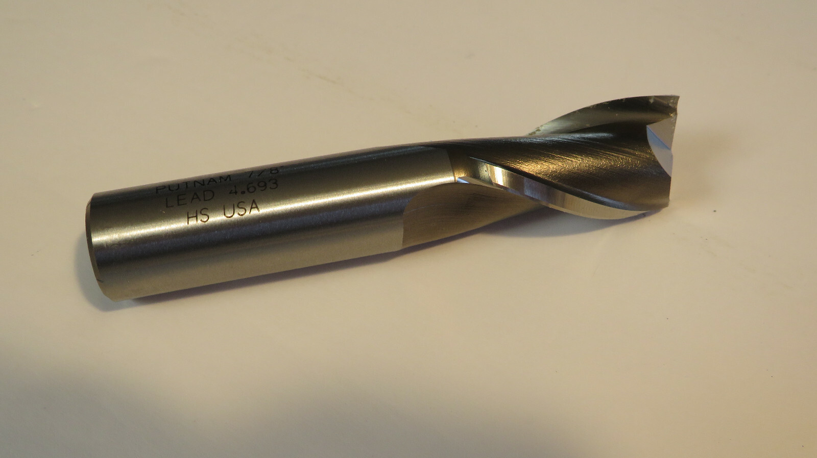 7/8″ X 3/4″ X 1-1/2″ X 4-18″ PUTNAM HSS SINGLE END MIL,2 FLUTE MADE IN USA 94199