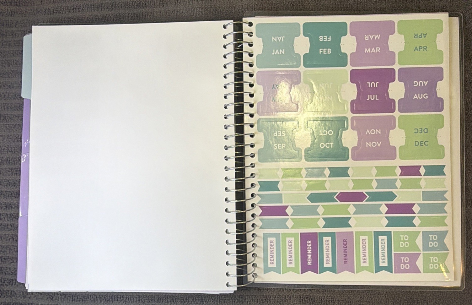 Pembrook 12 Month Wellness Planner Fitness Workout Tracker Book Journal Undated