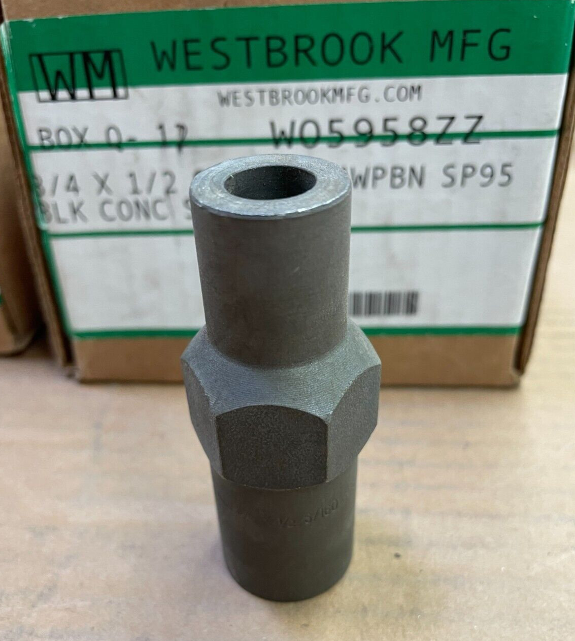 SWAGE NIPPLE 3/4″ x 1/2″ Schedule 160 Concentric Plain Both End A234 WPBN SP95