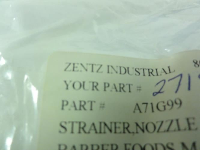 185338 New-No Box; Zentz ZLA71G99 Lot-6; Mesh Filter Screens