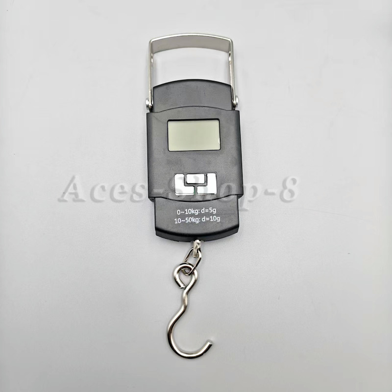 1X LCD Electronic Fishing Scale Portable Digital Luggage Weight Hanging Hook NEW