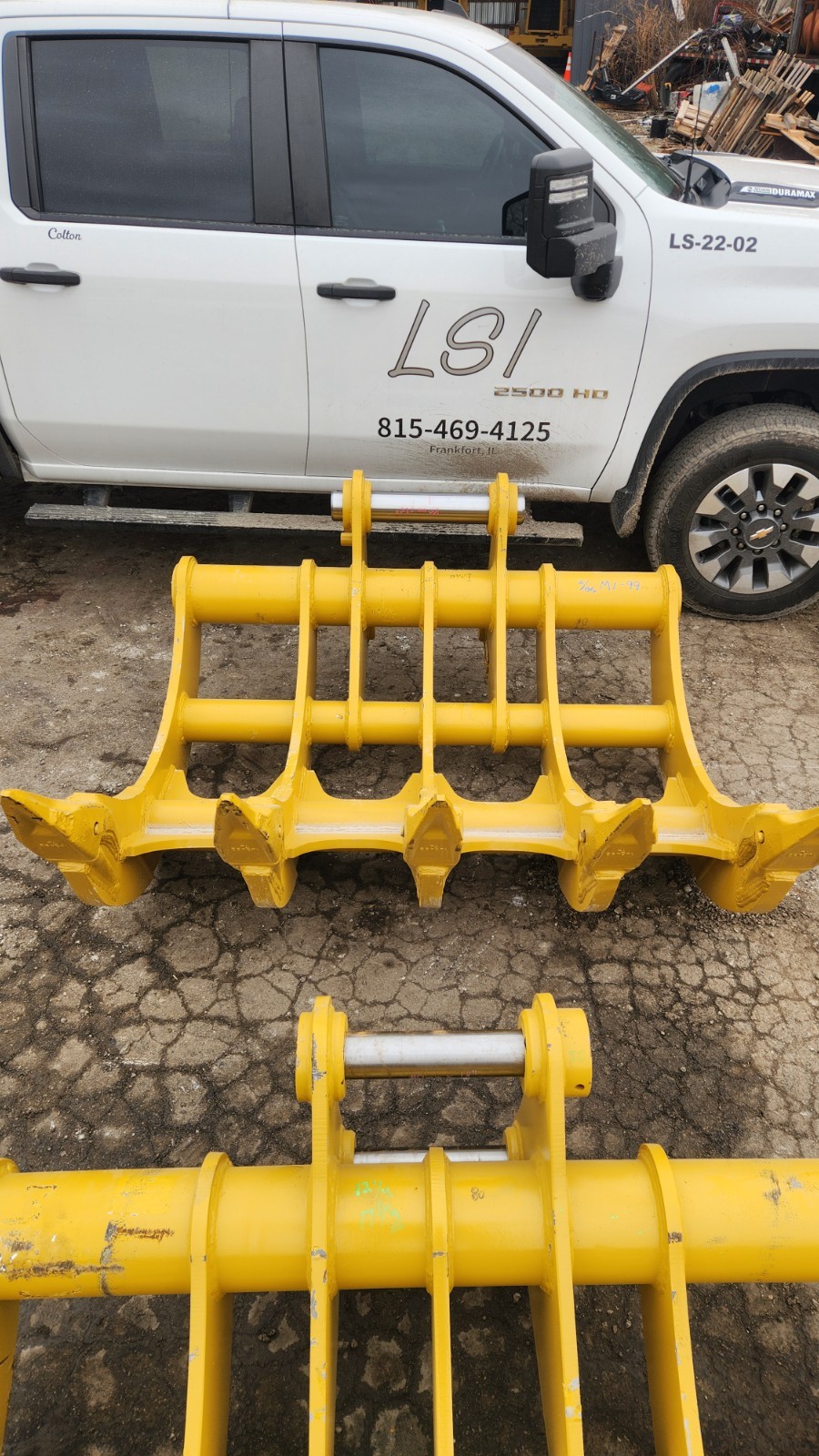SEVERE DUTY Caterpillar 330 336 DB Linkage Root Rake CAT Excavator 90mm 100mm