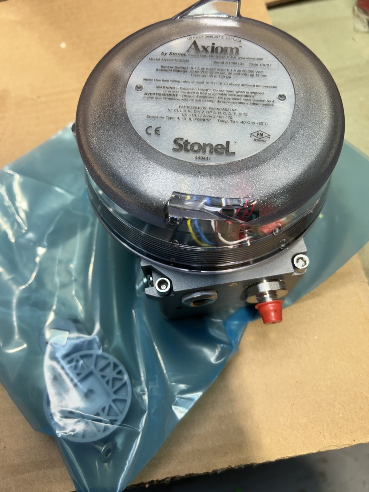 STONEL AN35S1NC02RA AXIOM INTEGRATED VALVE CONTROLLER NEW