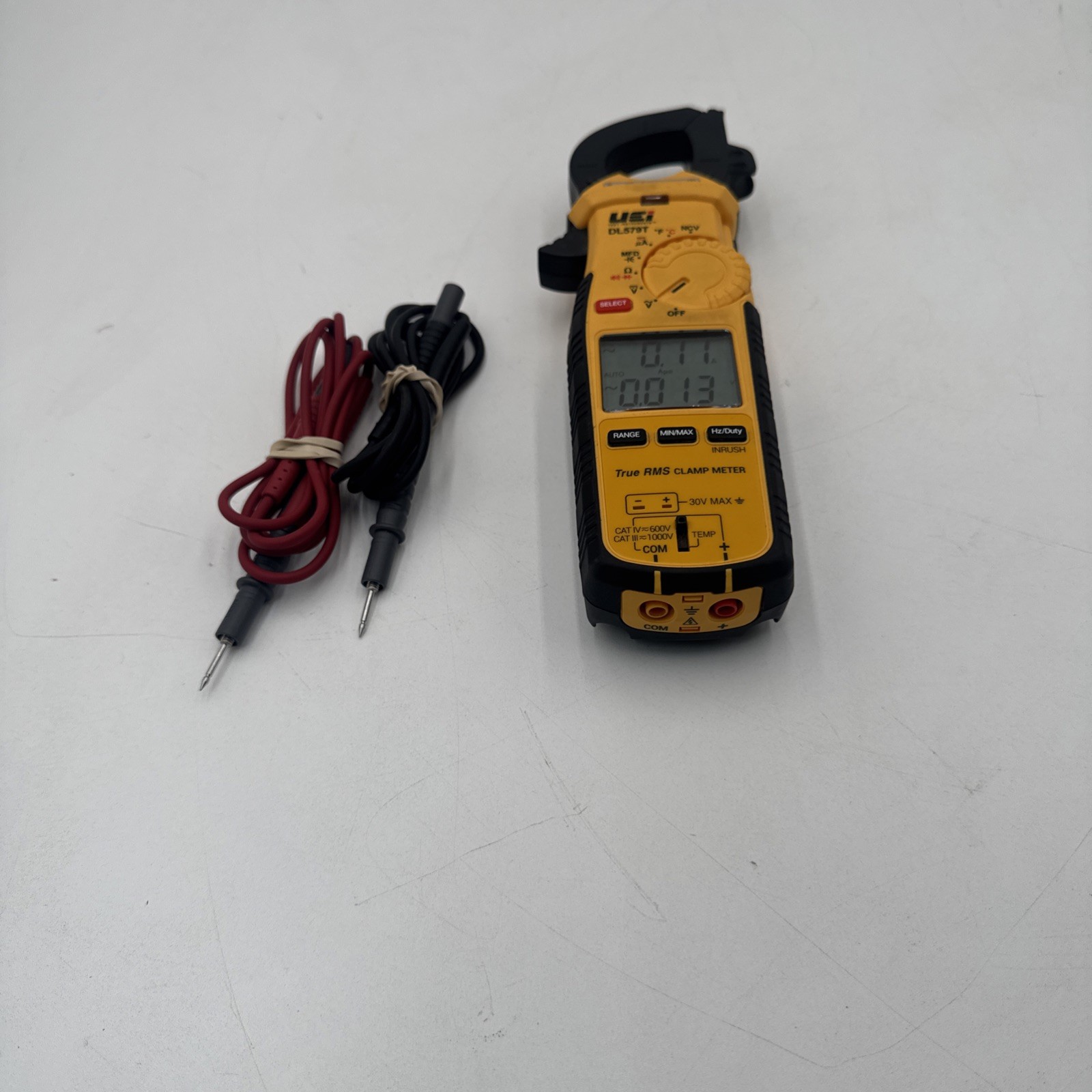 FREE SHIPPING!!!!! UEI DL579T Dual Display True RMS Clamp Meter W/ Leads!