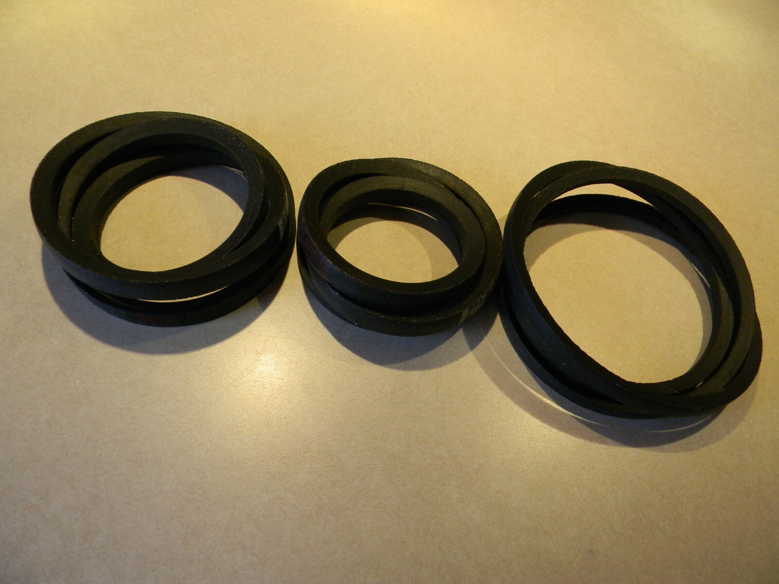 Powermatic #180/160 drive belt set, entire machine, 5 pcs