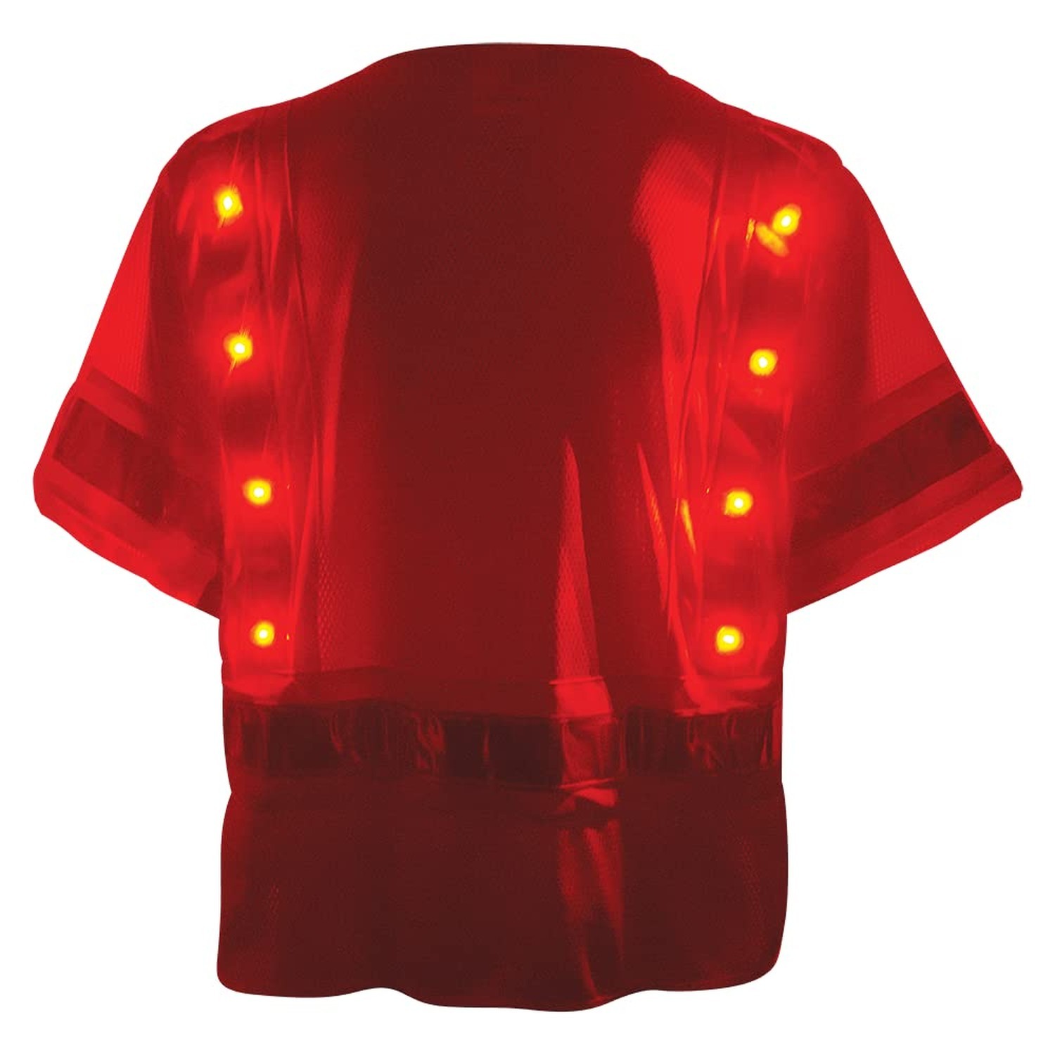 Global Glove unisex-adult Led Safety Vest 3X-Large Hi-vis Yellow