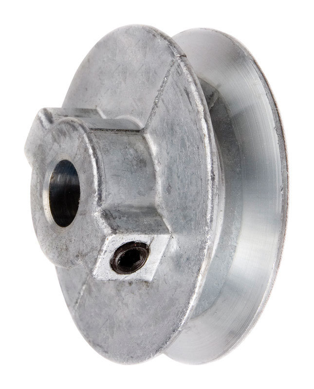 CHICAGO DIE CASTING Single V Grooved Pulley A 2-1/2 in. x 5/8 in. Bore 250A6