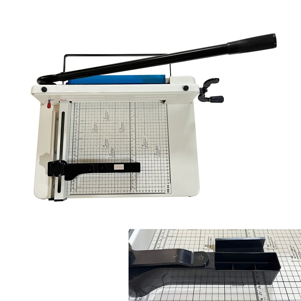 12.2in A4 Size Stack Paper Cutter Heavy Duty 4cm Thick Layer Paper Cutter Steel