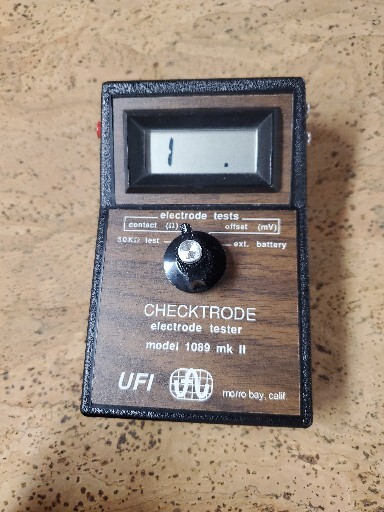 1089 MKII Checktrode Impedance Meter UFI NO LEADS UNTESTED
