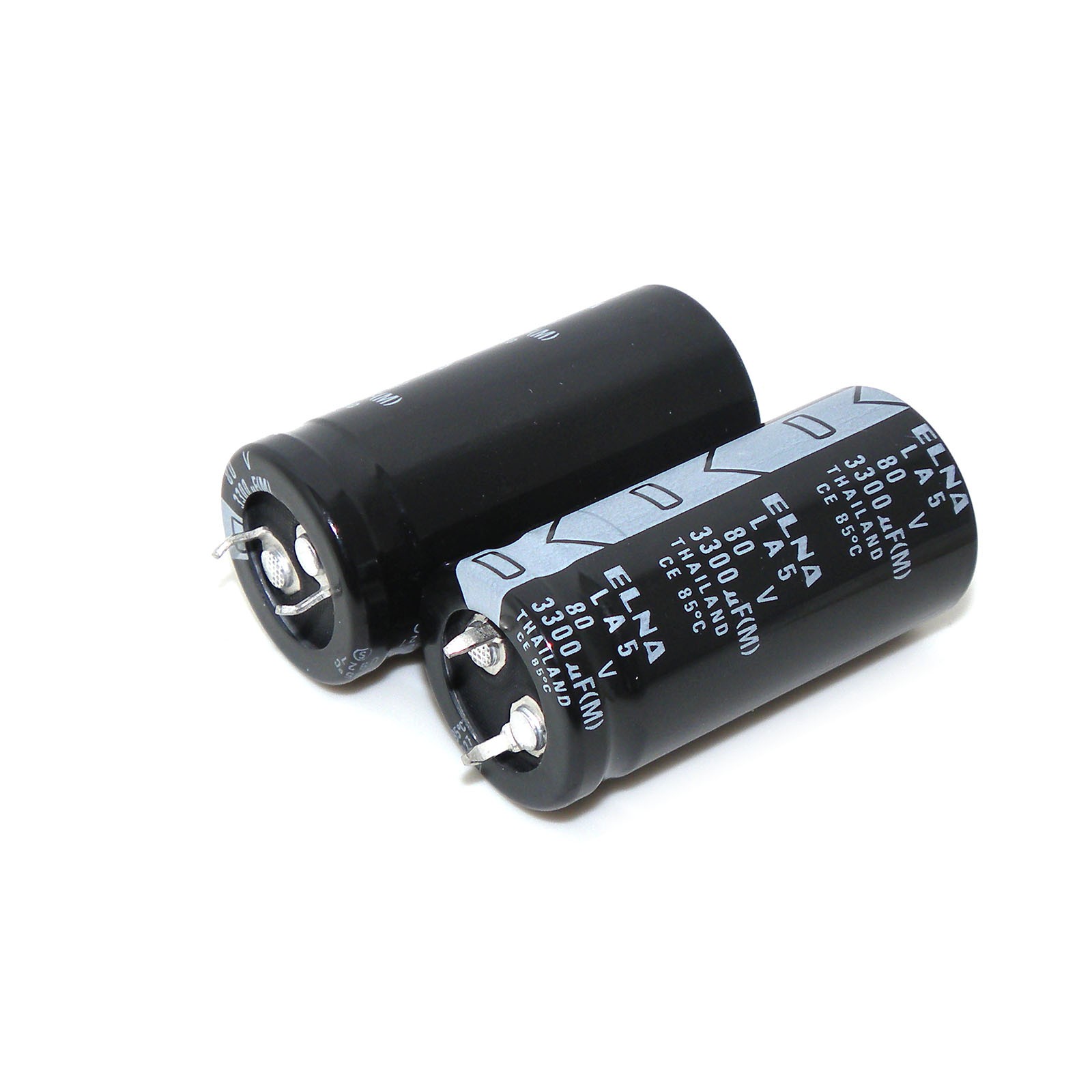 2x 3300uF 80V ELNA Electrolytic Capacitor 80V3300uF 22×45 mm