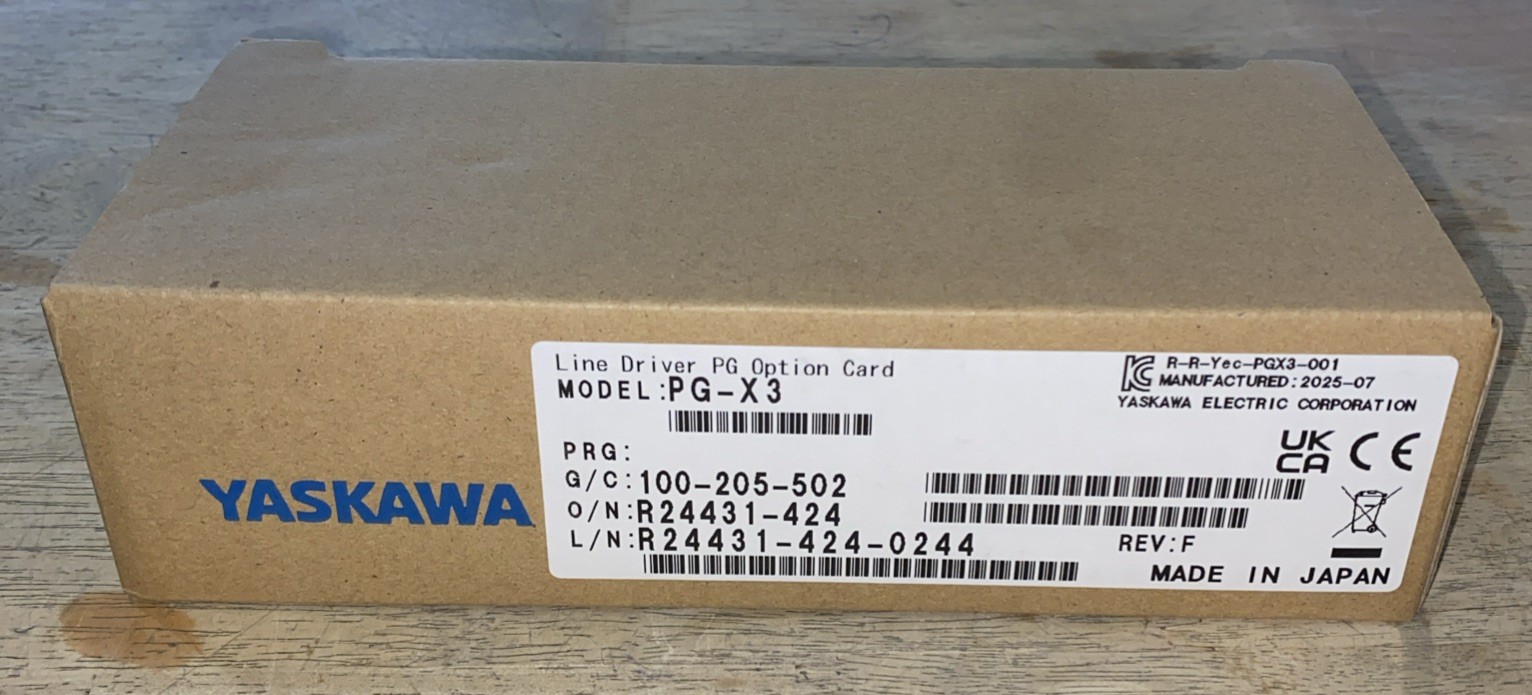 1PCS PG-X3 1PCS Yaskawa PG-X3 Frequency Converter
