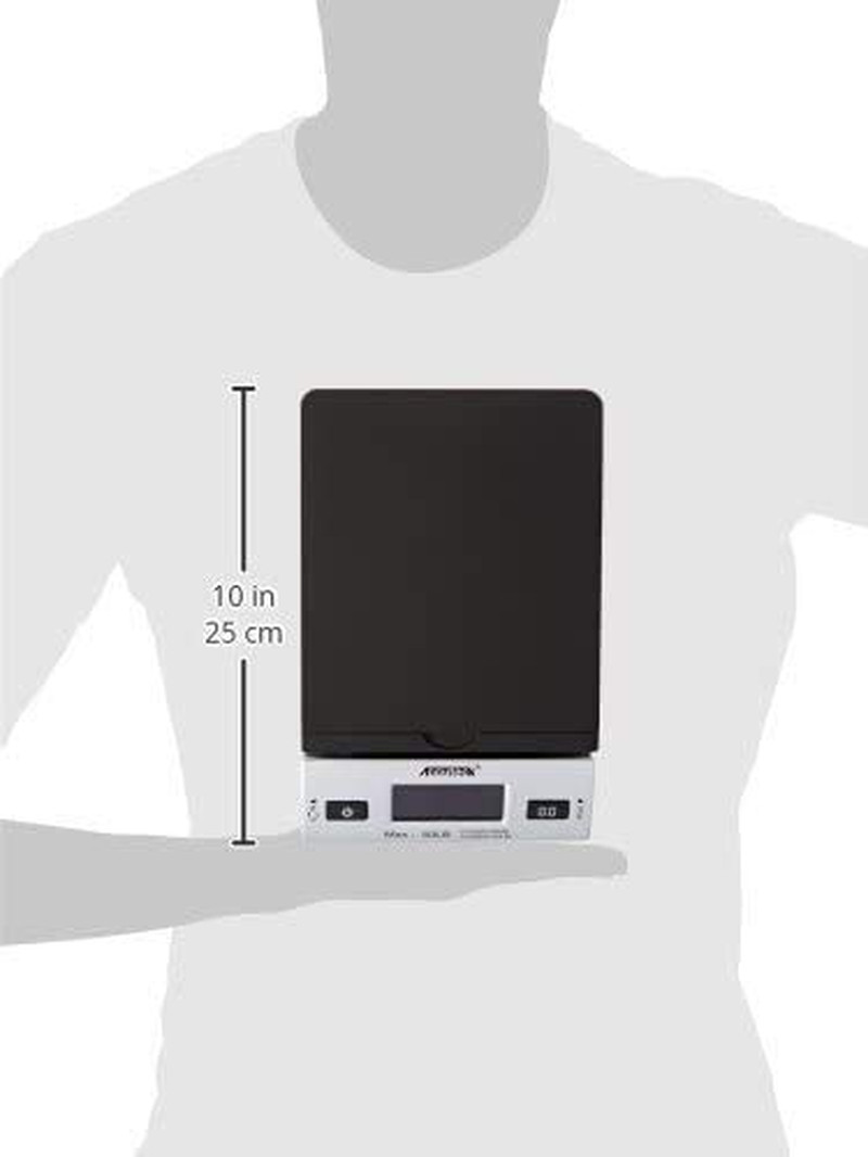 DIGITAL POSTAL SHIPPING SCALE High Accuracy AC Adapter Mail Package Box 50 LBS