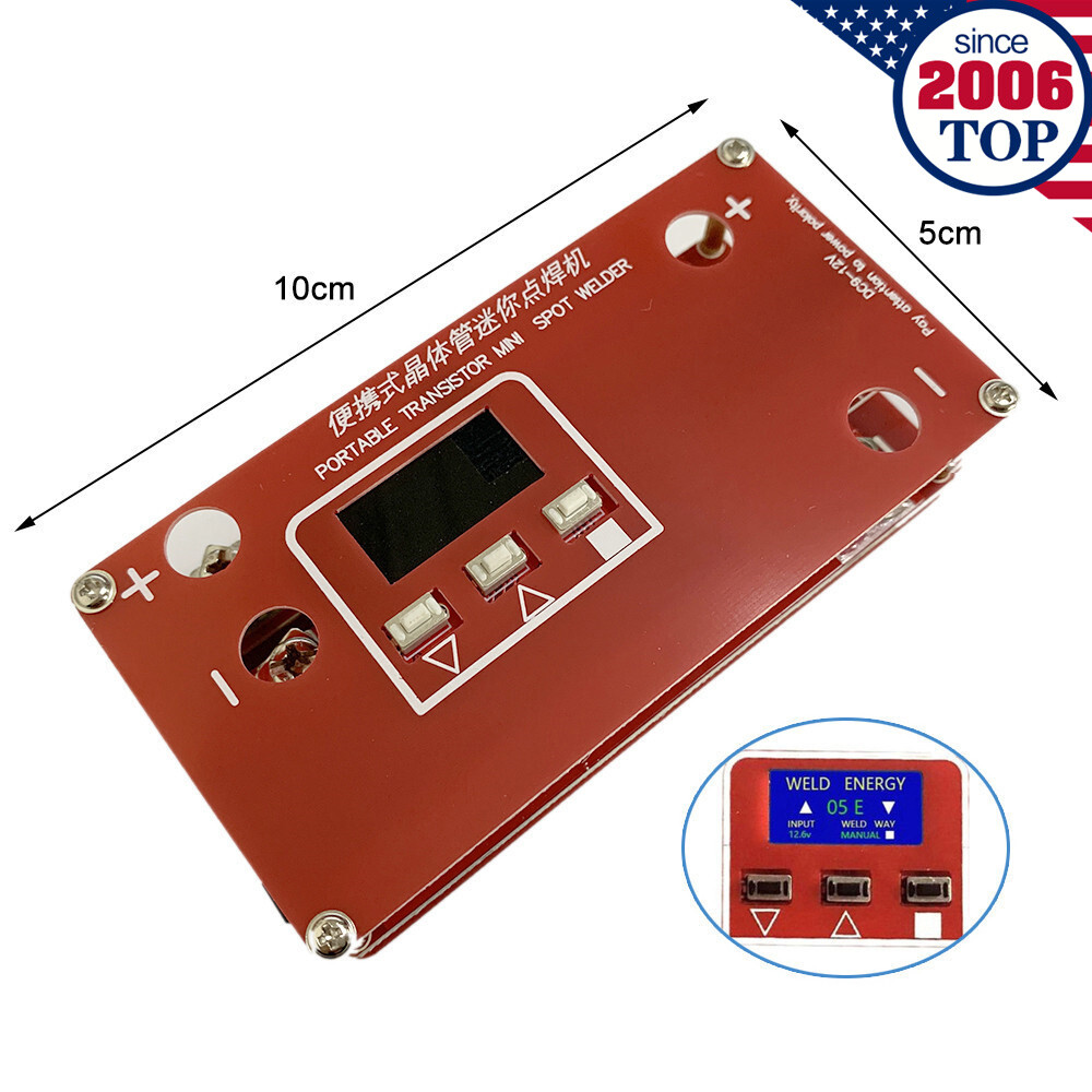 NEW DIY Portable Mini Spot Welder Machine 18650 Battery Welding Power Supply US