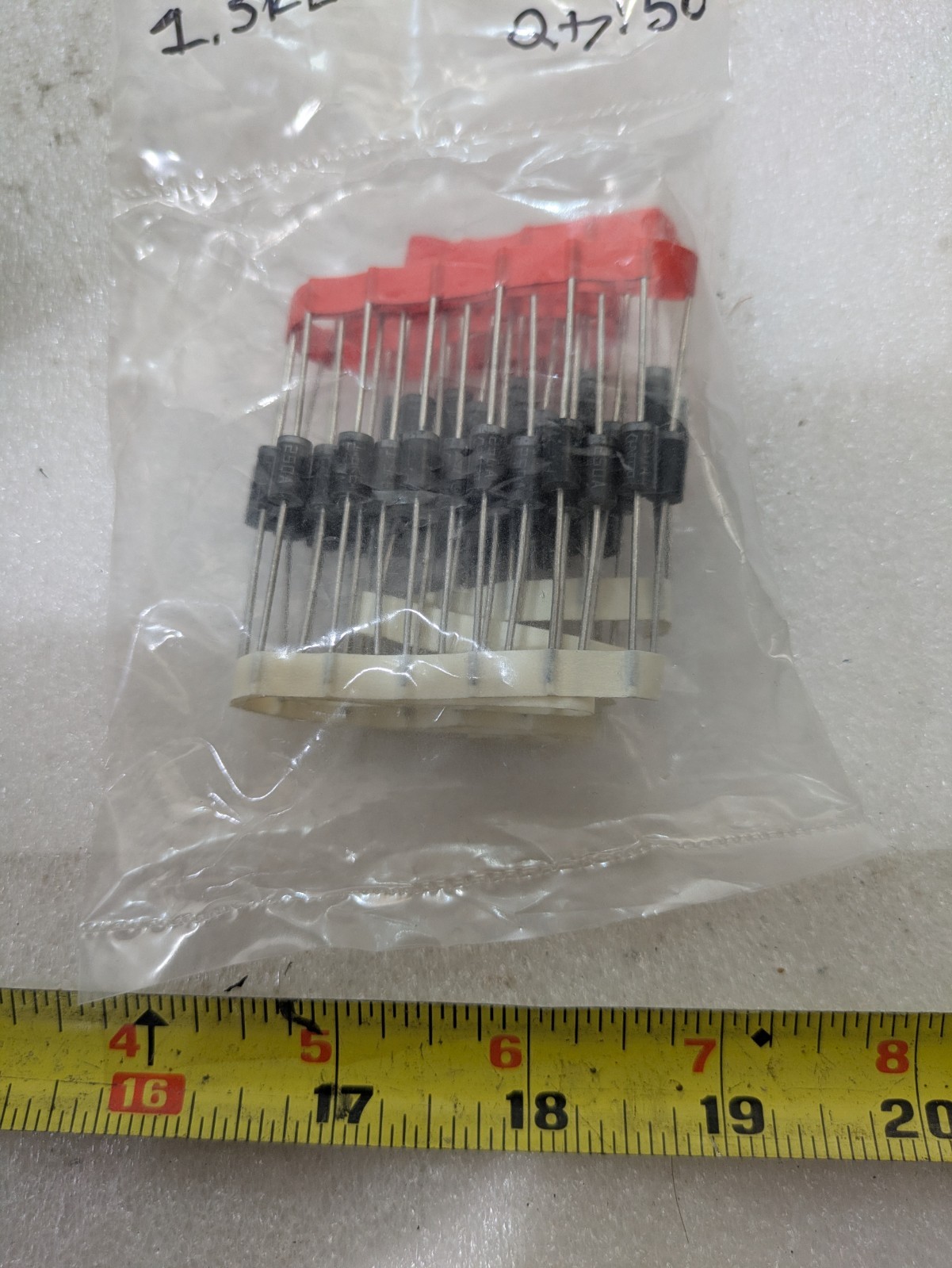 1.5KE250A TVS Diode 250V 1500W DO-201 Transient Voltage Suppressor 10/ORDER