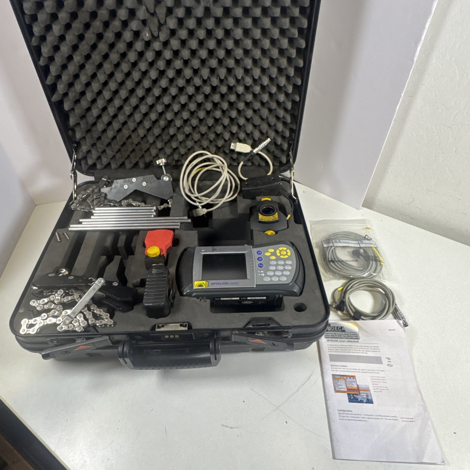 Pruftechnik Optalign Smart Laser Shaft Alignment Tool ALI 12.200