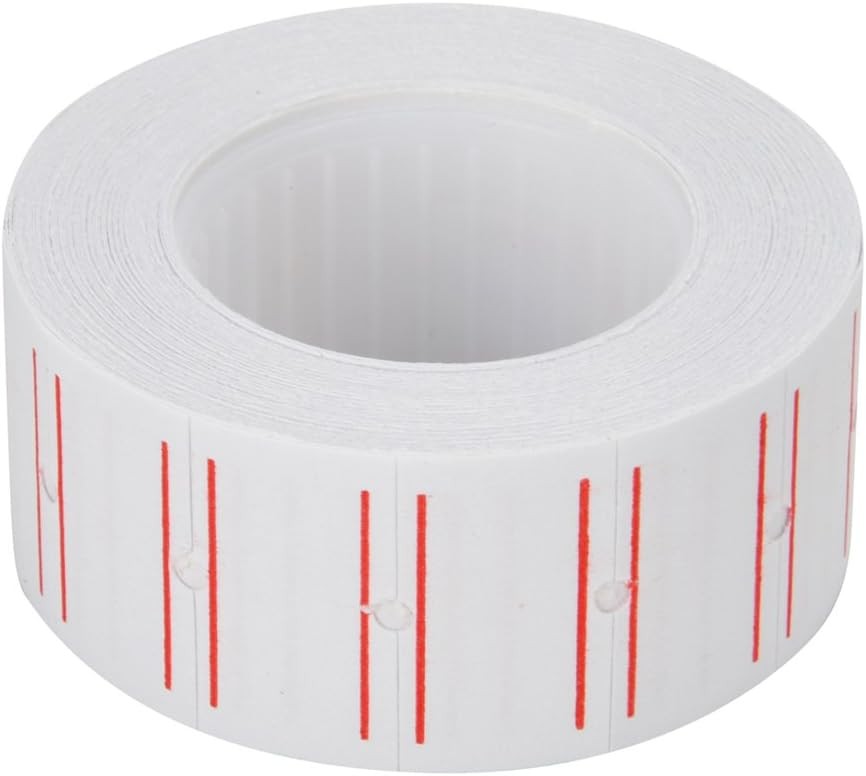 Red Line Price Tag Labels 600 per Roll Compatible with MX-5500 M5500 AK813 HG979