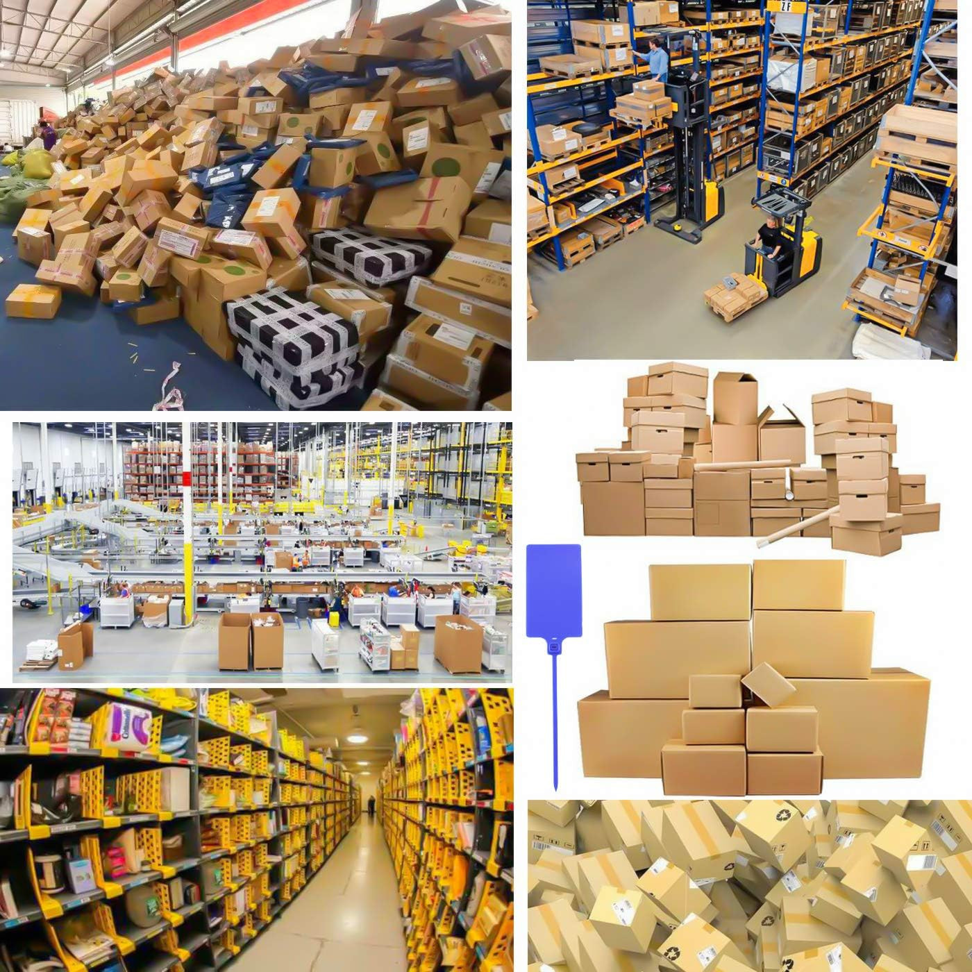 60 PCS Plastic Shipping Tags, 2.3″ X 4″, Mixed 6 Colors | Large Waterproof Blank