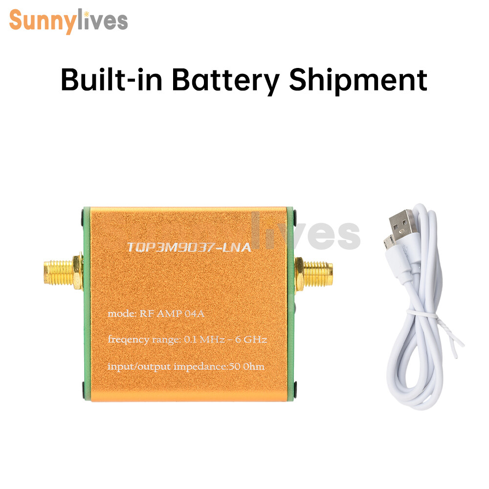 RF AMP 0.1MHz-6GHz Low Noise Amplifier TQP3M9037-LNA RF Amplifier Module SMA