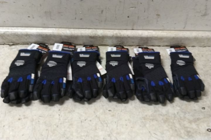 Proflex by Ergodyne 818WP 6 Pairs Size Medium / Size 8 Utility Gloves