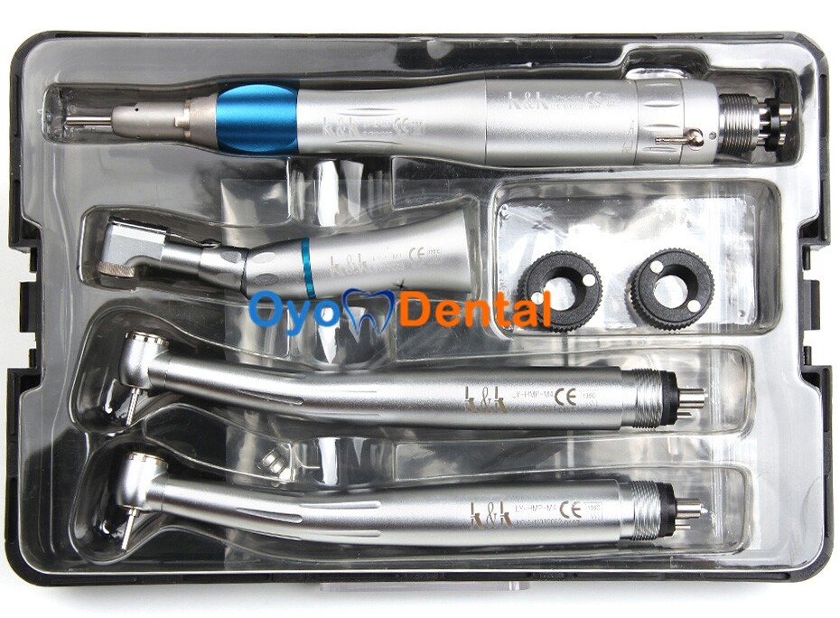 Dental Low & High Speed Handpiece Set for Greeloy Portable Mobile Dental Unit