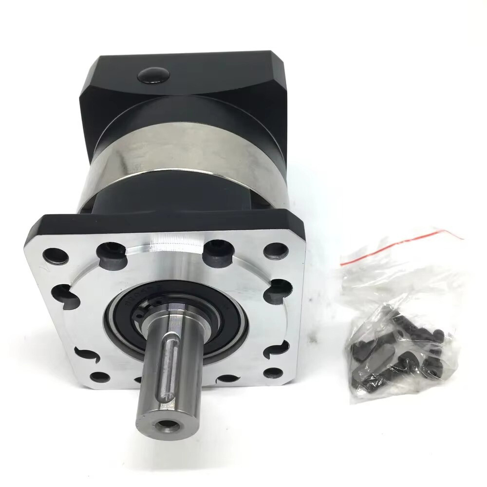 Precision Planetary Gearbox Reducer 7arc-min for AC 80mm Servo motor 19mm input