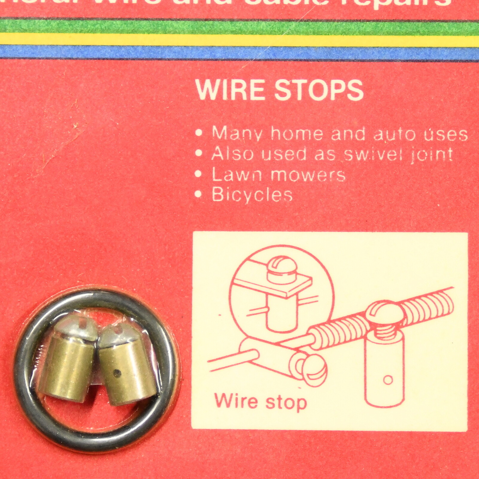 Motormite HELP! Cable Wire Stops – 03337C 33006
