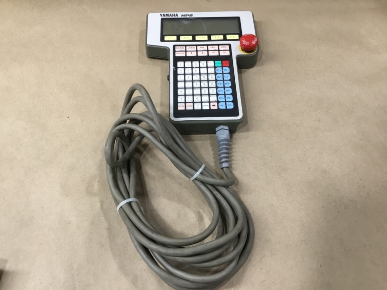 Yamaha MPB-126 Teach Pendant Controller Cut Cord #43H38RM