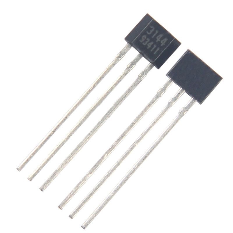 10pc A3144E Hall Effect Sensor Magnetic Switch 44E OH44E TO-92 Arduino Raspberry