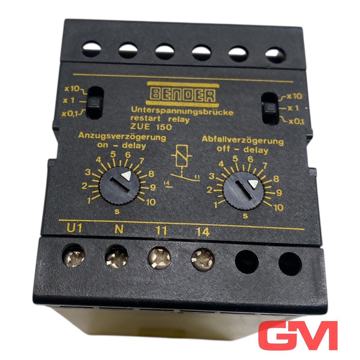 Bender Under Voltage Bridge ZUE150 Automatic Restart Relay AC 220V 50Hz