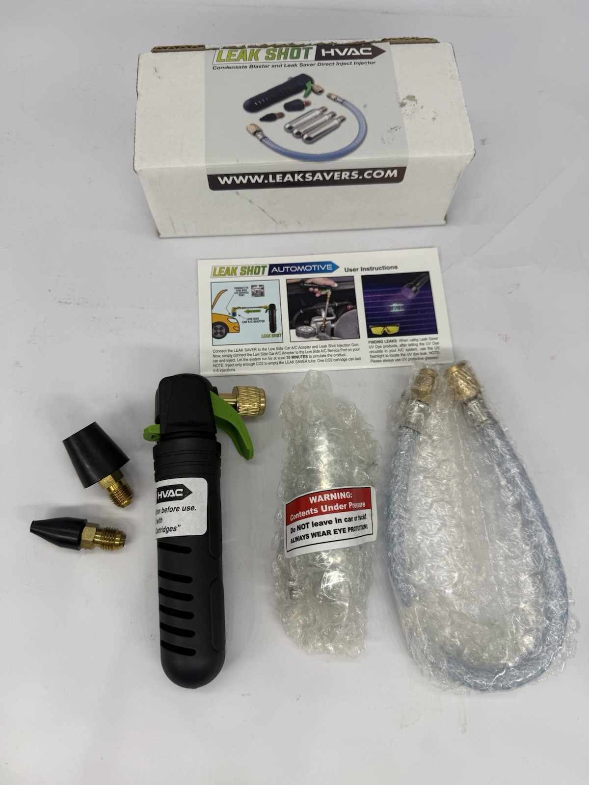 Leak Shot HVAC – Condensate Drain Blaster and Leak Saver Sealant Injector