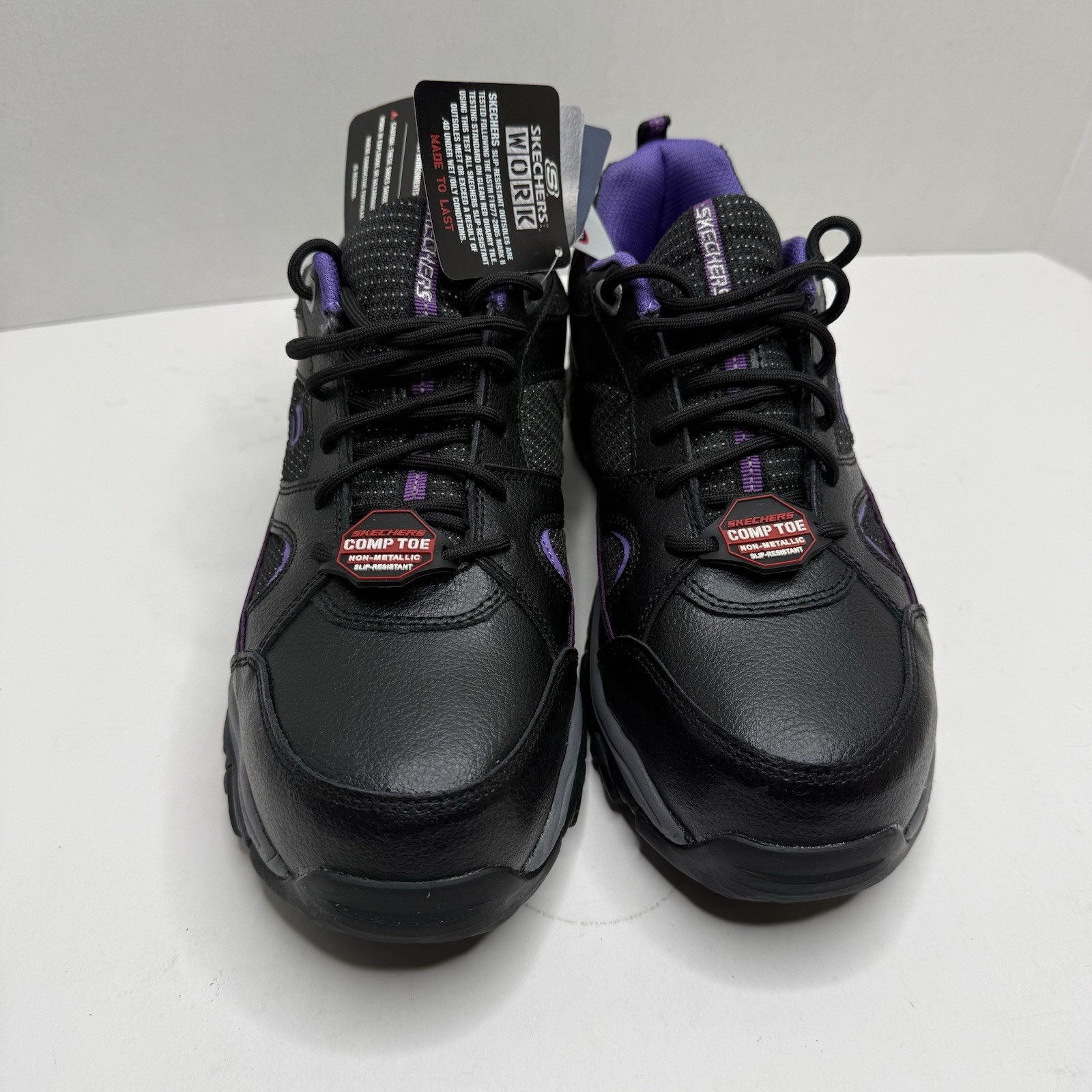 Skechers Work D’Lites SR Tottle Comp Toe Wide Width Women’s 10 New