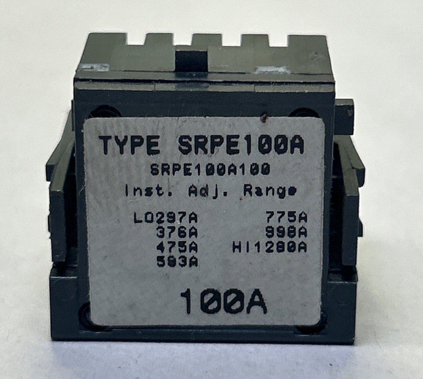 GENERAL ELECTRIC,SRPE100A100,RATING PLUG 100A