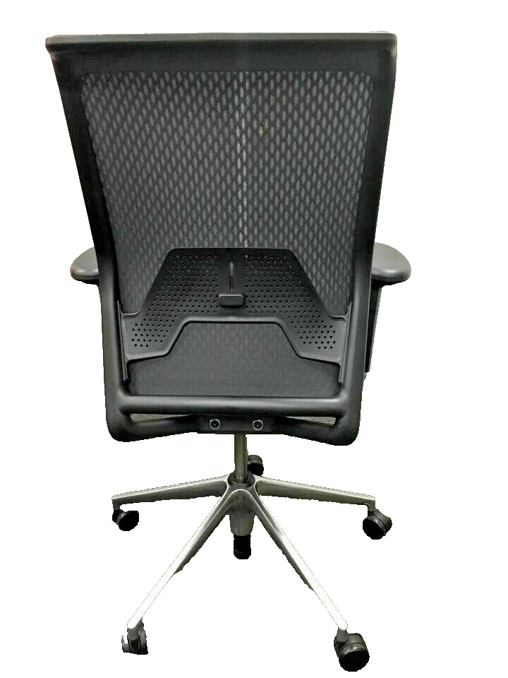 VITRA ID DARK BLUE MESH TASK CHAIR