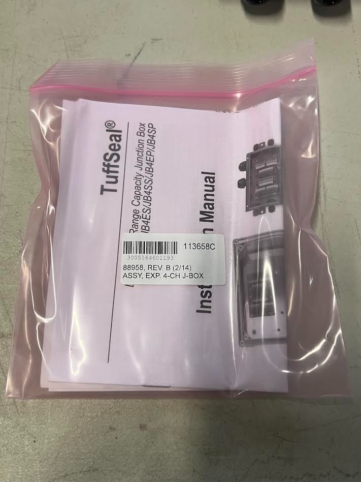 Rice Lake 88956 J-Box JB4SS 4 Channel Signal Trim with Expansion New in Box