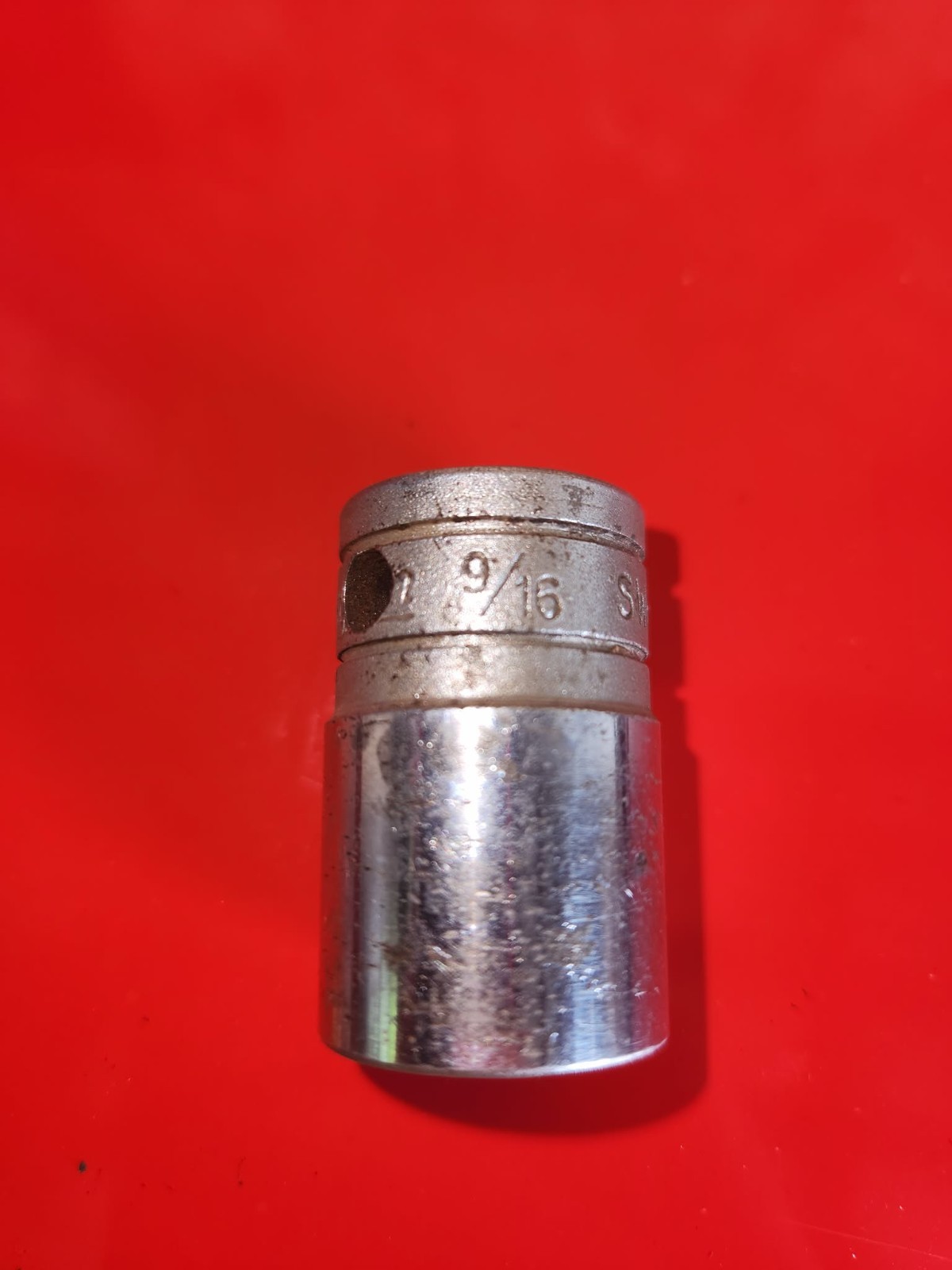 Snap-on 9/16″ Standard Socket 8-Point SW 418 USA 1/2″ Drive