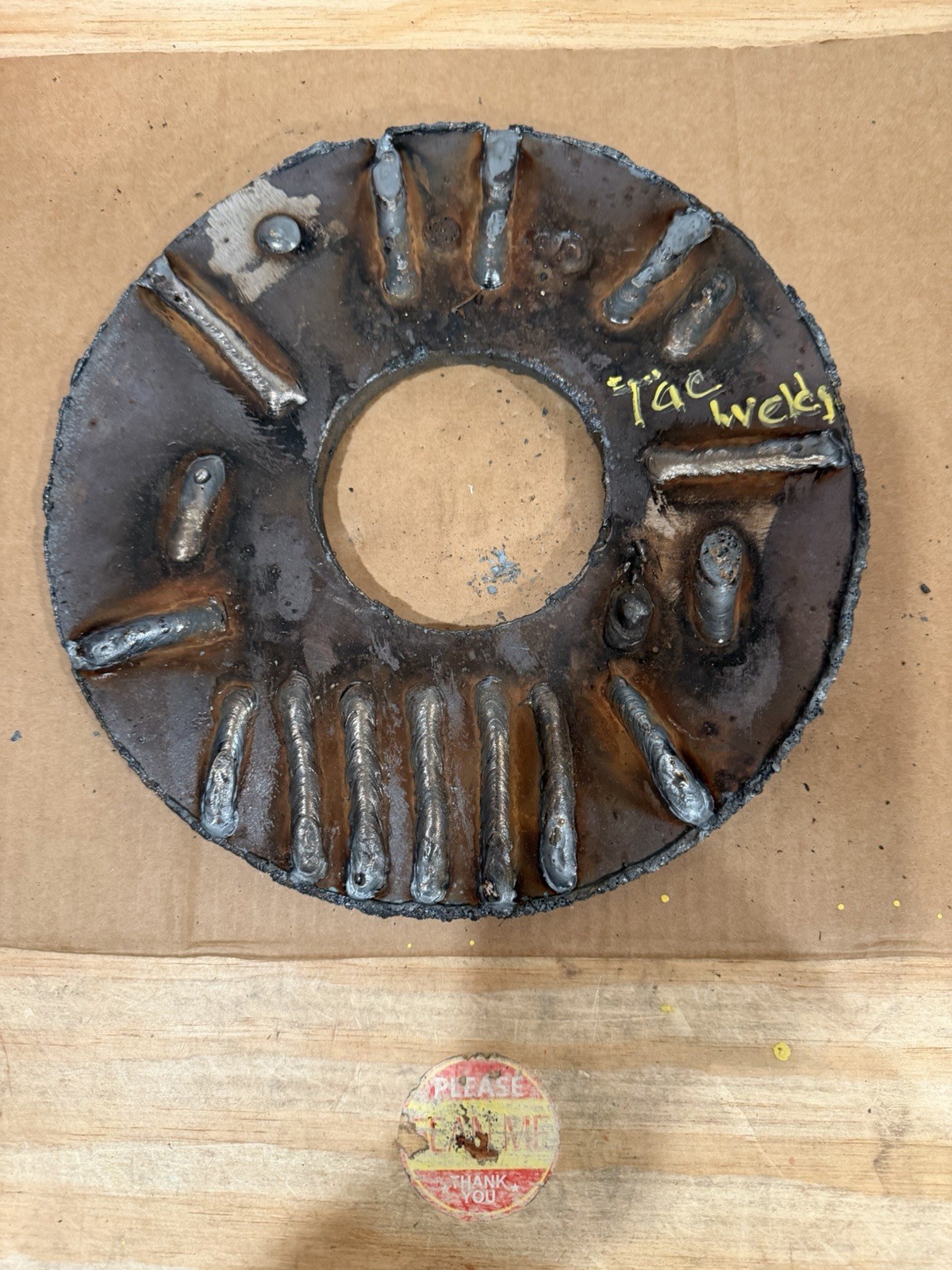 Irregular Piece of Abrasive Resistant Steel Plate – AR400 – 5/8” Thickness