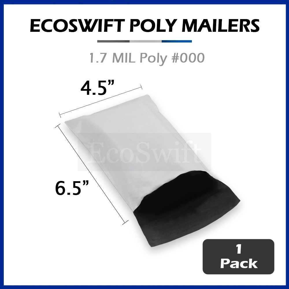 eBay Standard Envelope 6.5×4.5 Small Poly Mailers Bags 50 100 250 500 1000 Bulk