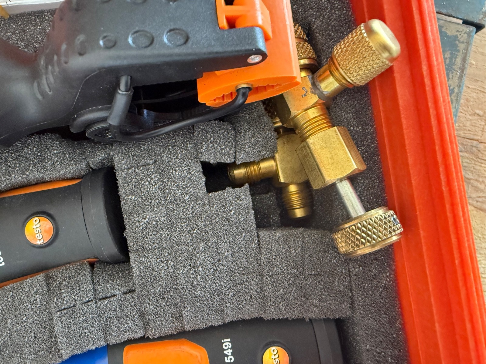 Testo Smart Probes HVAC Refrigeration Test Kit 115i & 549i Bluetooth 0563 000210