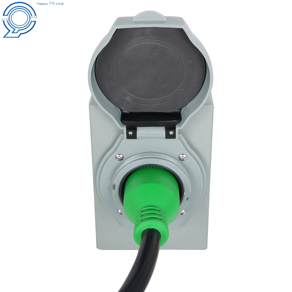 30Amp 25FT Generator Cord 14-30P to L14-30R Power Inlet Box Waterproof Combo